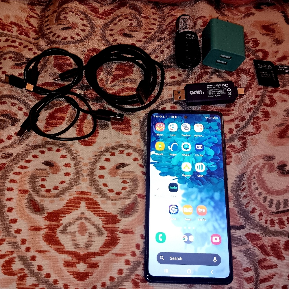 Samsung Galaxy S20 FE 5G 128 GB Unlocked w/Extras!Factory Reset!Only Used Twice!